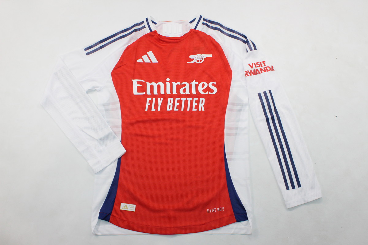 AAA Quality Arsenal 24/25 Home Long Soccer Jersey(Player)